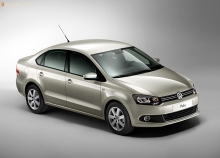 Тех. характеристики Volkswagen Polo седан с 2010 года